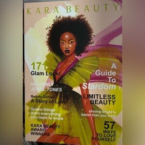 Kara Vibrant Eyeshadow Palette with Bold Colors